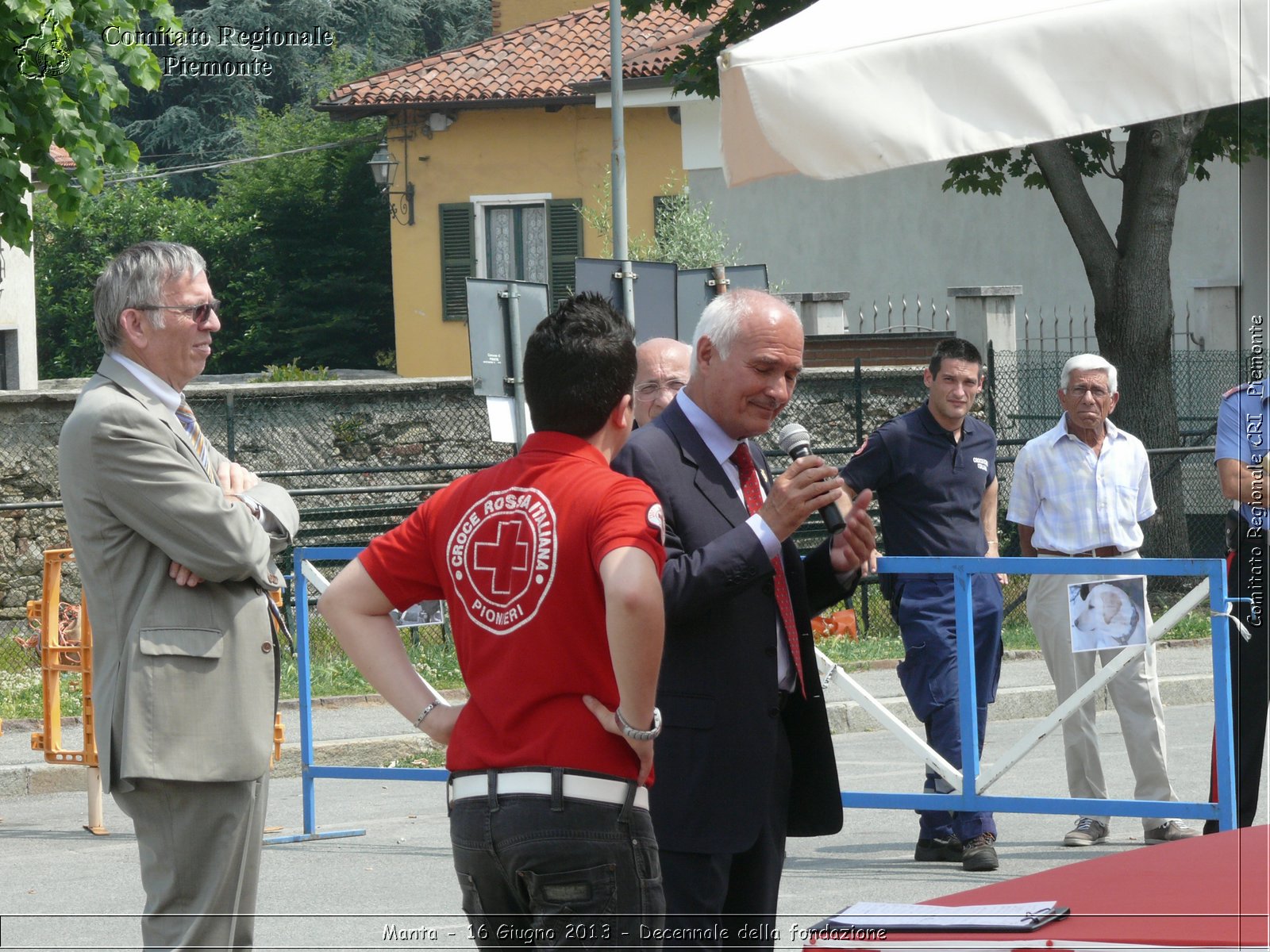 Manta - 16 Giugno 2013 - Decennale della fondazione - Croce Rossa Italiana - Comitato Regionale del Piemonte