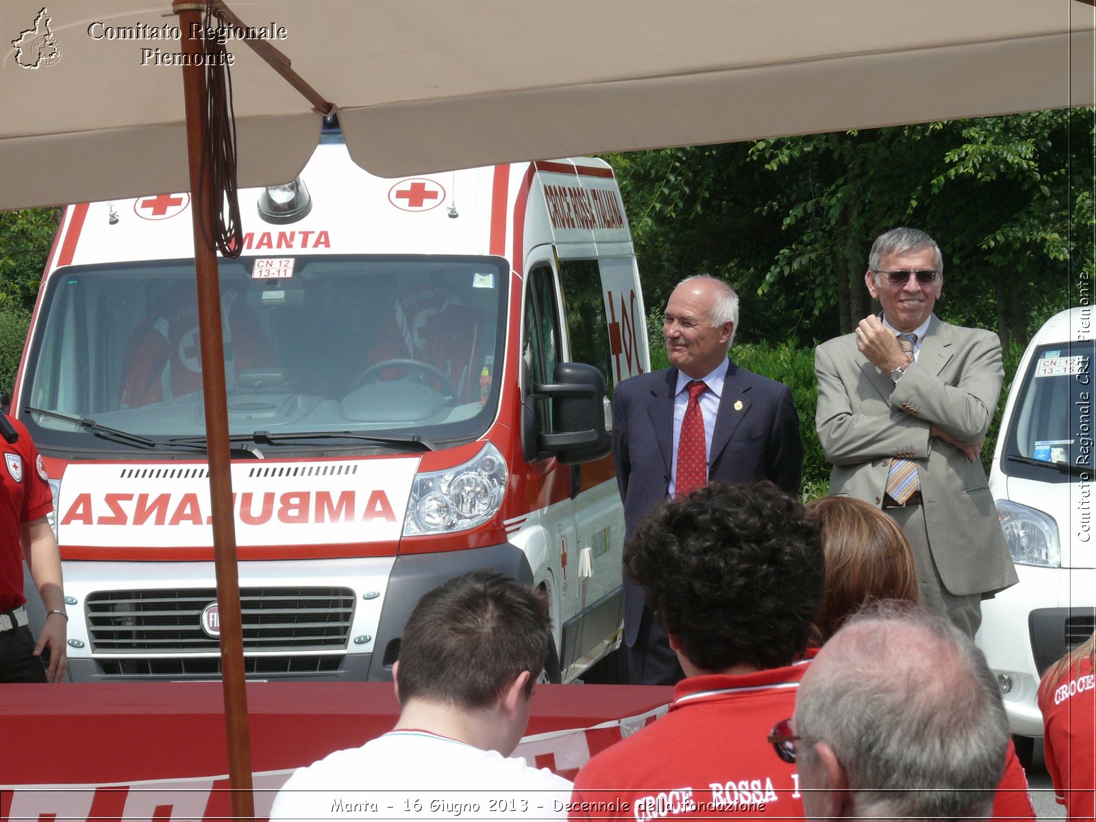 Manta - 16 Giugno 2013 - Decennale della fondazione - Croce Rossa Italiana - Comitato Regionale del Piemonte