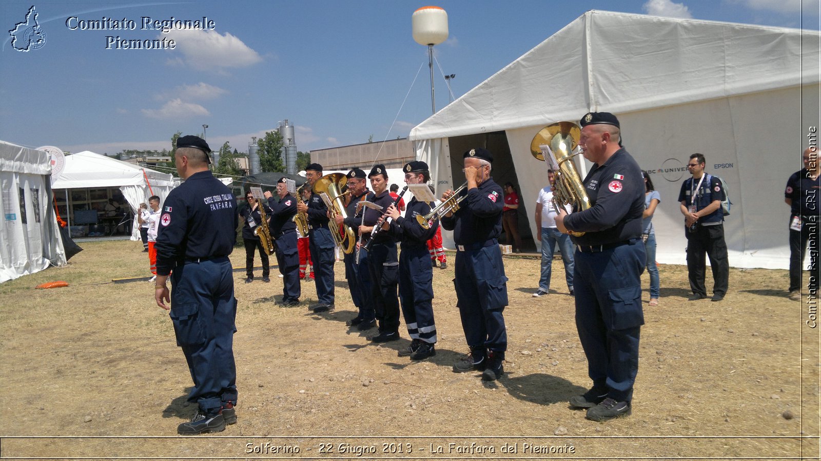 Solferino - 22 Giugno 2013 - La Fanfara del Piemonte - Croce Rossa Italiana - Comitato Regionale del Piemonte