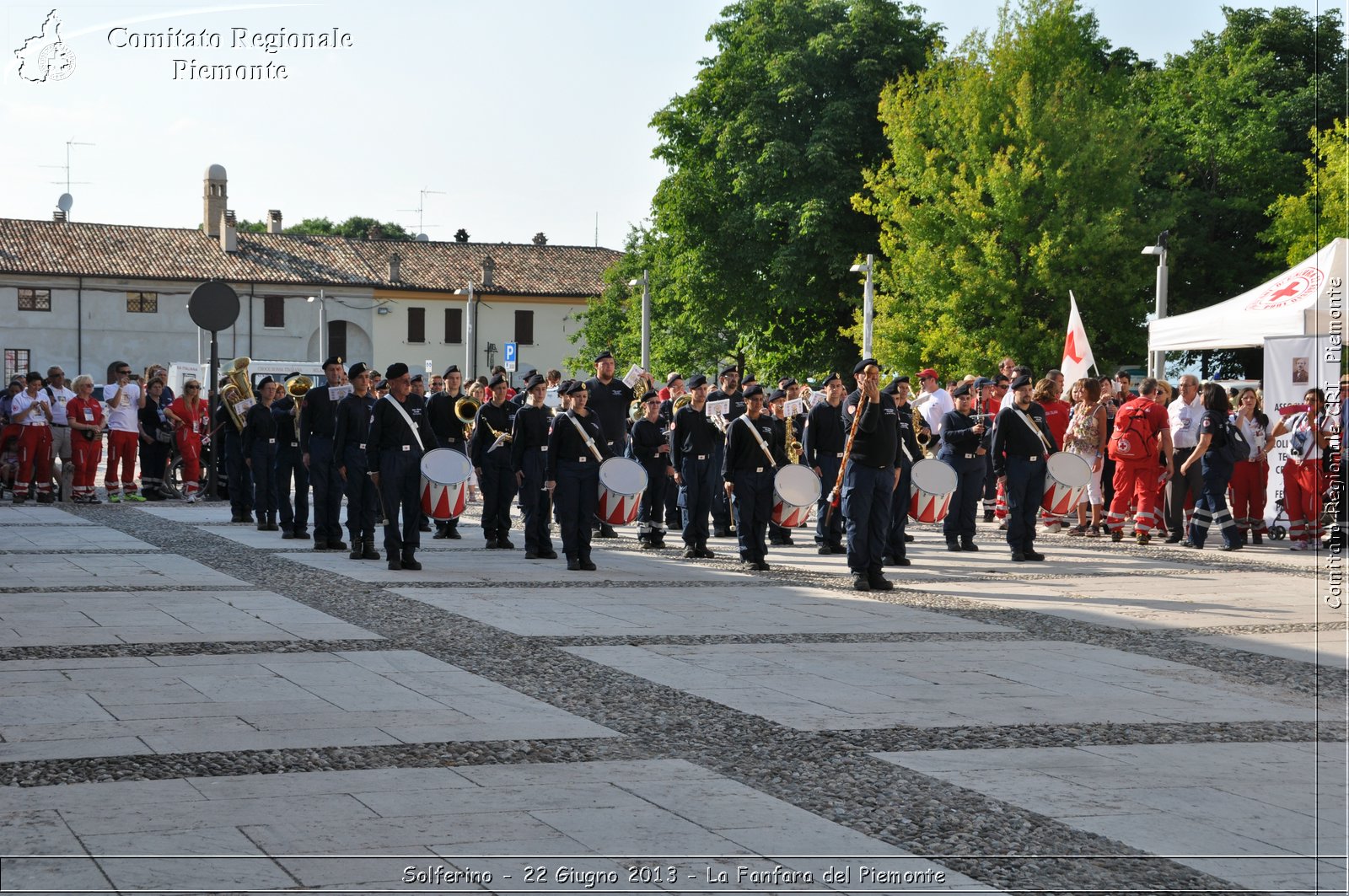 Solferino - 22 Giugno 2013 - La Fanfara del Piemonte - Croce Rossa Italiana - Comitato Regionale del Piemonte