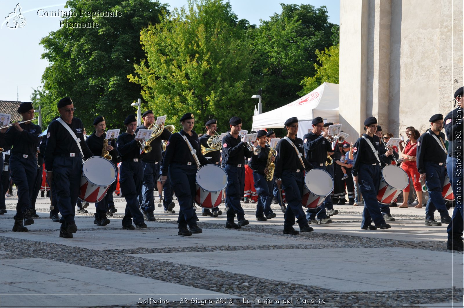 Solferino - 22 Giugno 2013 - La Fanfara del Piemonte - Croce Rossa Italiana - Comitato Regionale del Piemonte