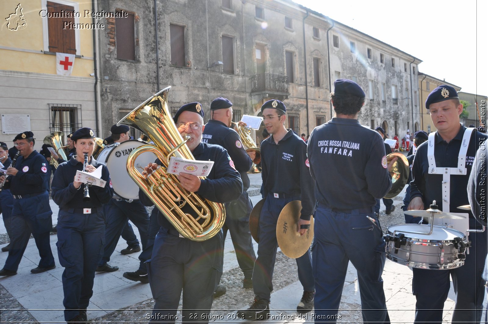 Solferino - 22 Giugno 2013 - La Fanfara del Piemonte - Croce Rossa Italiana - Comitato Regionale del Piemonte