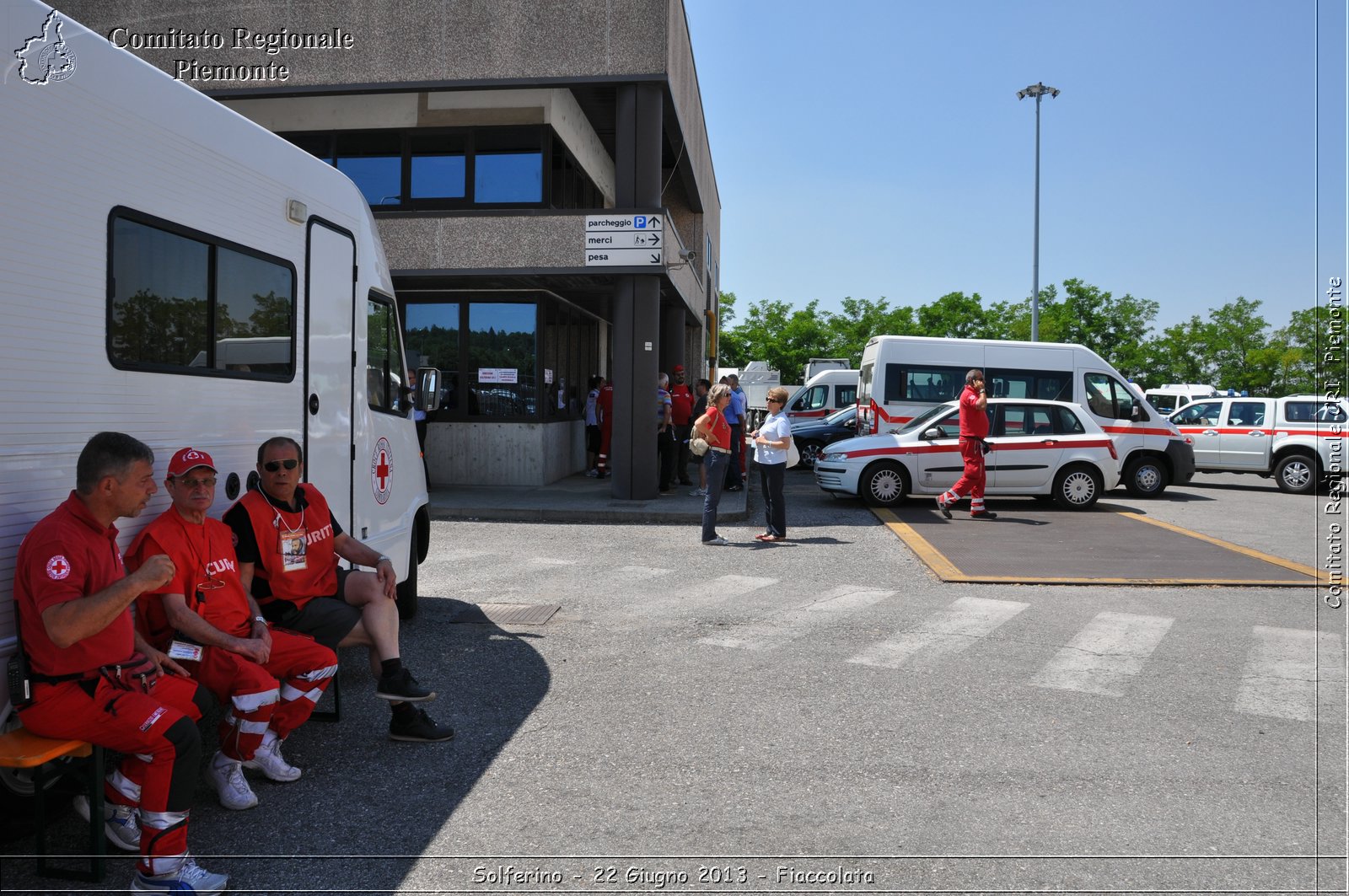 Solferino - 22 Giugno 2013 - Fiaccolata - Croce Rossa Italiana - Comitato Regionale del Piemonte