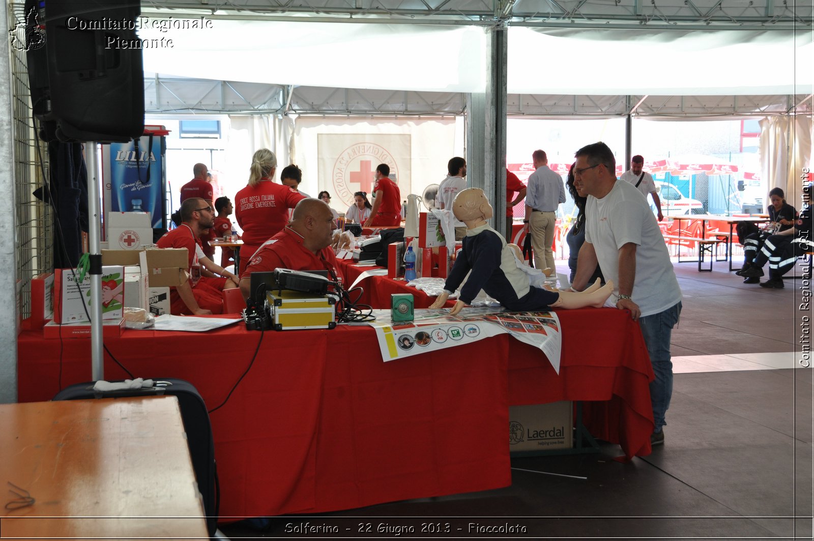 Solferino - 22 Giugno 2013 - Fiaccolata - Croce Rossa Italiana - Comitato Regionale del Piemonte