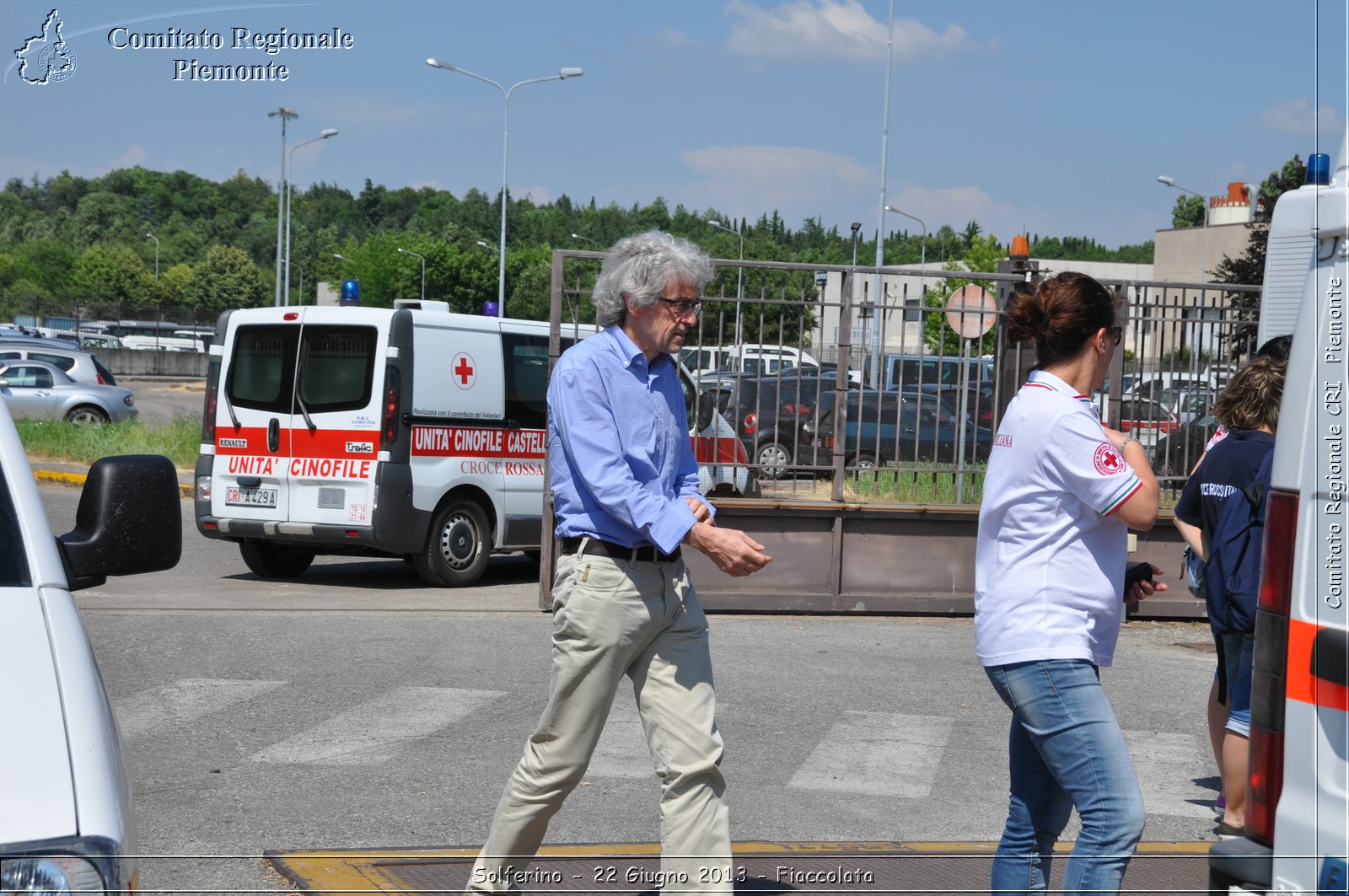 Solferino - 22 Giugno 2013 - Fiaccolata - Croce Rossa Italiana - Comitato Regionale del Piemonte