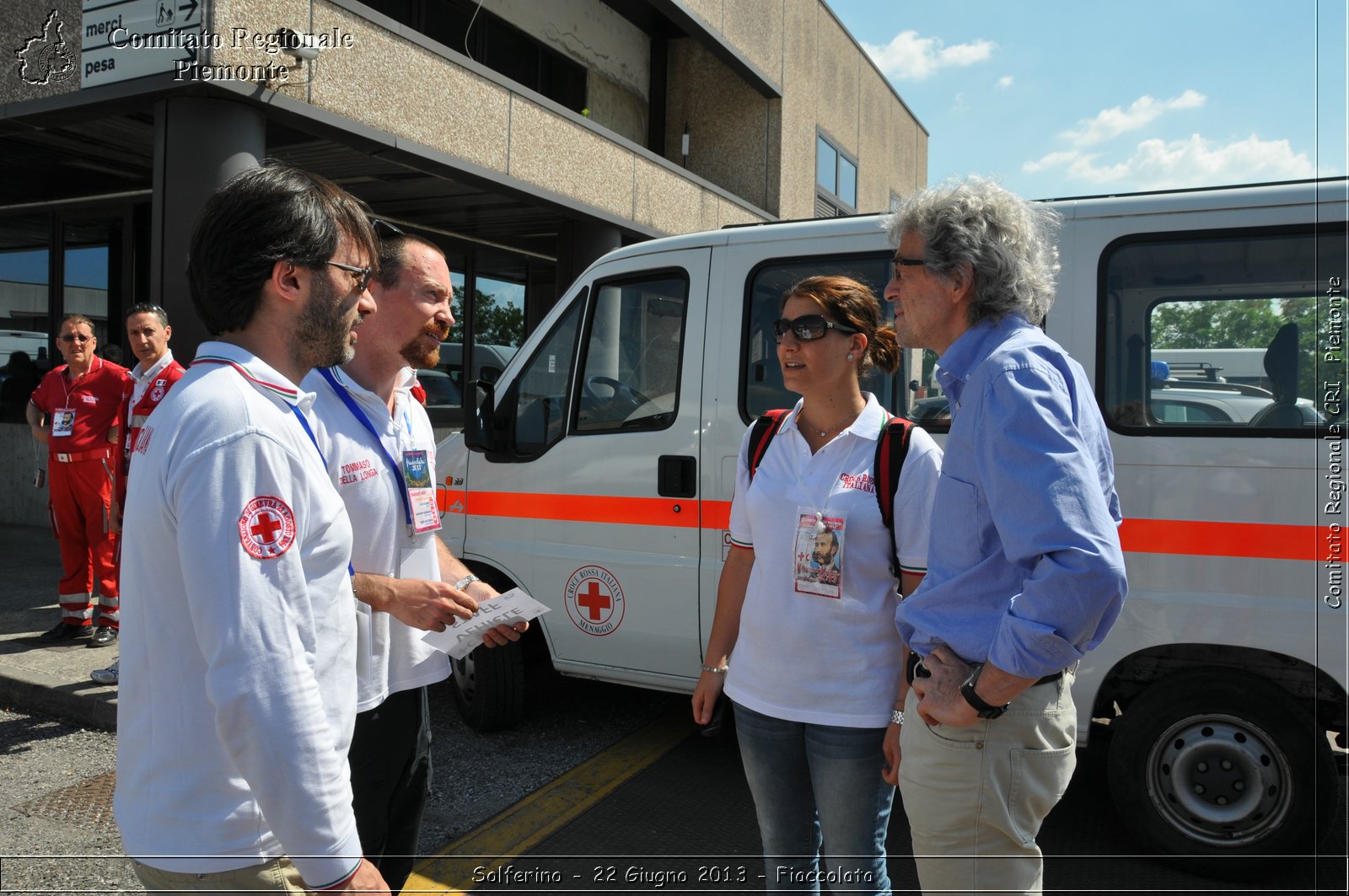 Solferino - 22 Giugno 2013 - Fiaccolata - Croce Rossa Italiana - Comitato Regionale del Piemonte