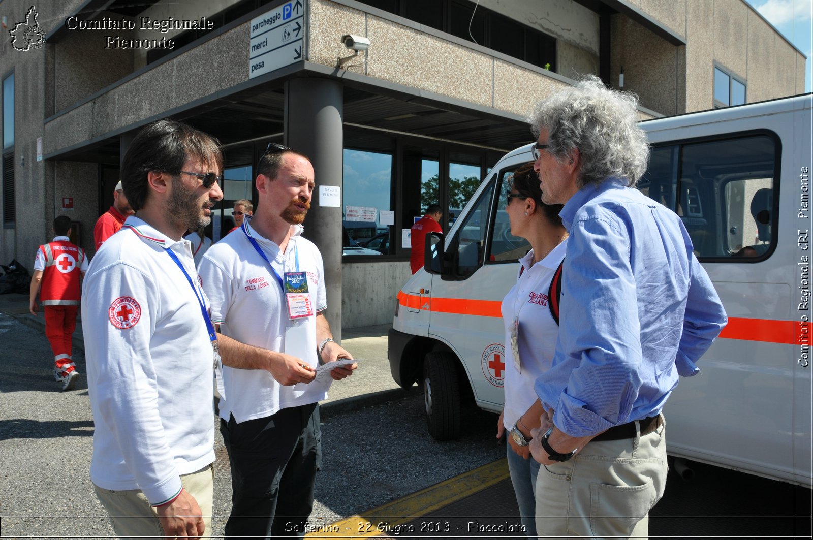 Solferino - 22 Giugno 2013 - Fiaccolata - Croce Rossa Italiana - Comitato Regionale del Piemonte