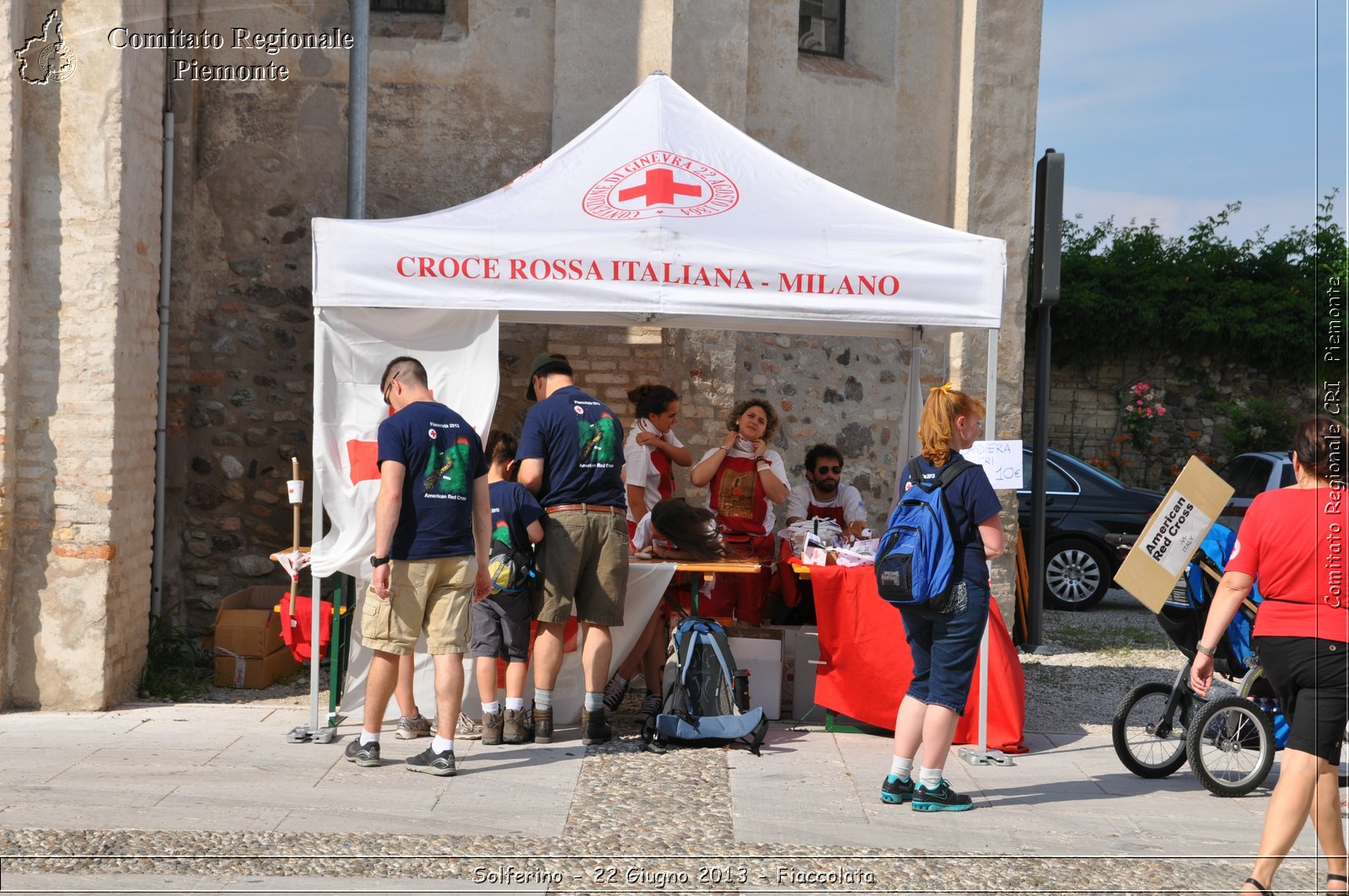 Solferino - 22 Giugno 2013 - Fiaccolata - Croce Rossa Italiana - Comitato Regionale del Piemonte