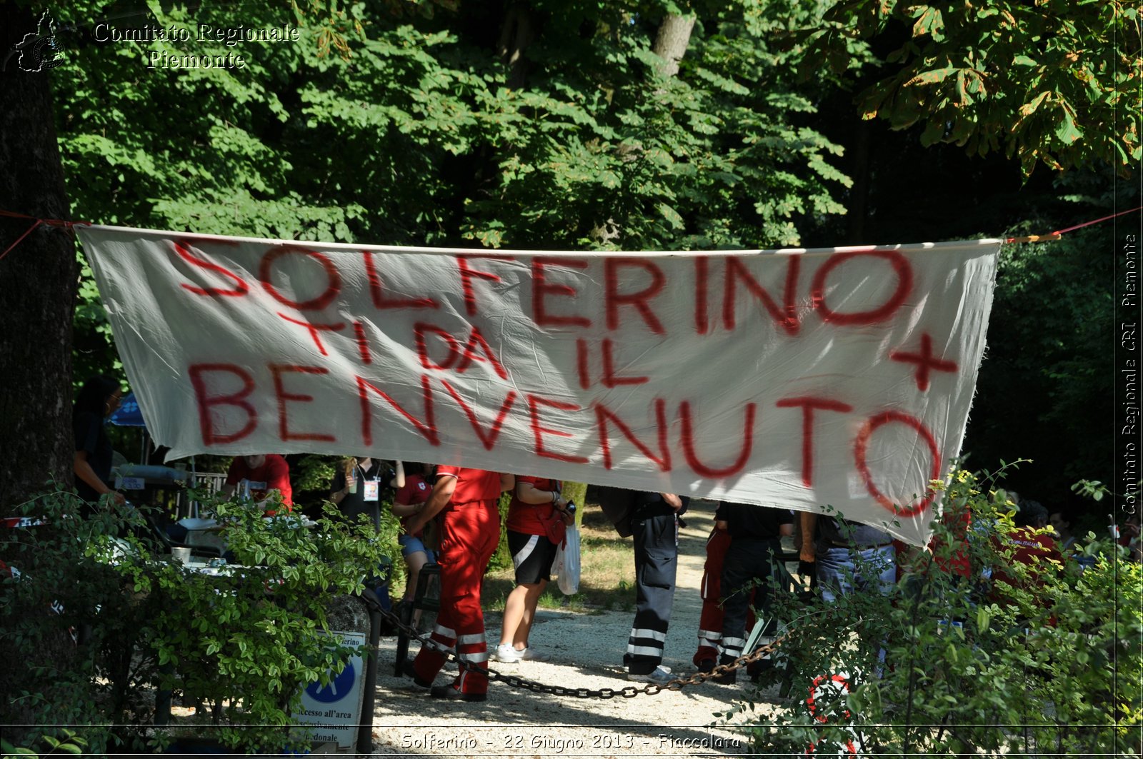 Solferino - 22 Giugno 2013 - Fiaccolata - Croce Rossa Italiana - Comitato Regionale del Piemonte