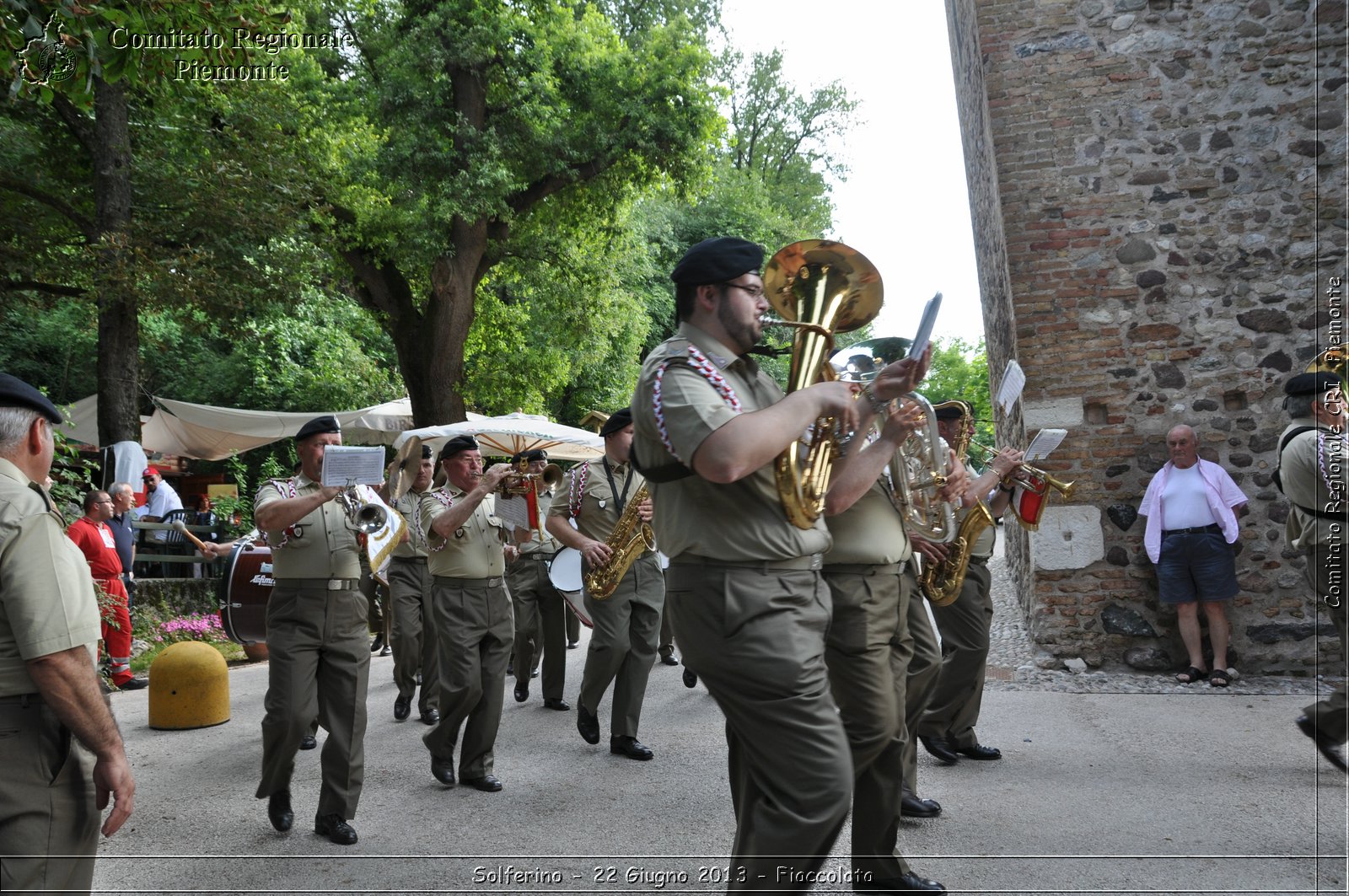 Solferino - 22 Giugno 2013 - Fiaccolata - Croce Rossa Italiana - Comitato Regionale del Piemonte