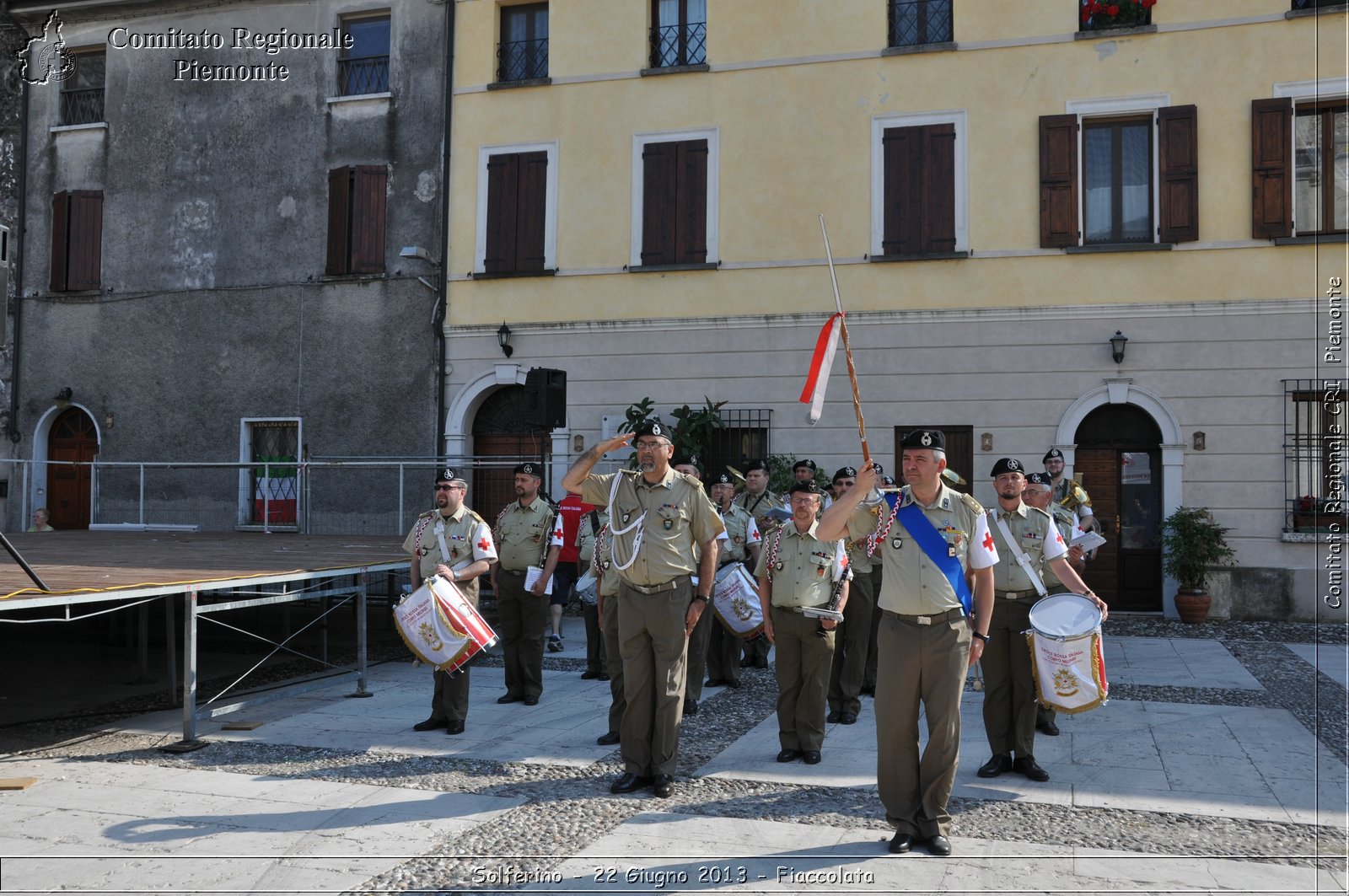 Solferino - 22 Giugno 2013 - Fiaccolata - Croce Rossa Italiana - Comitato Regionale del Piemonte