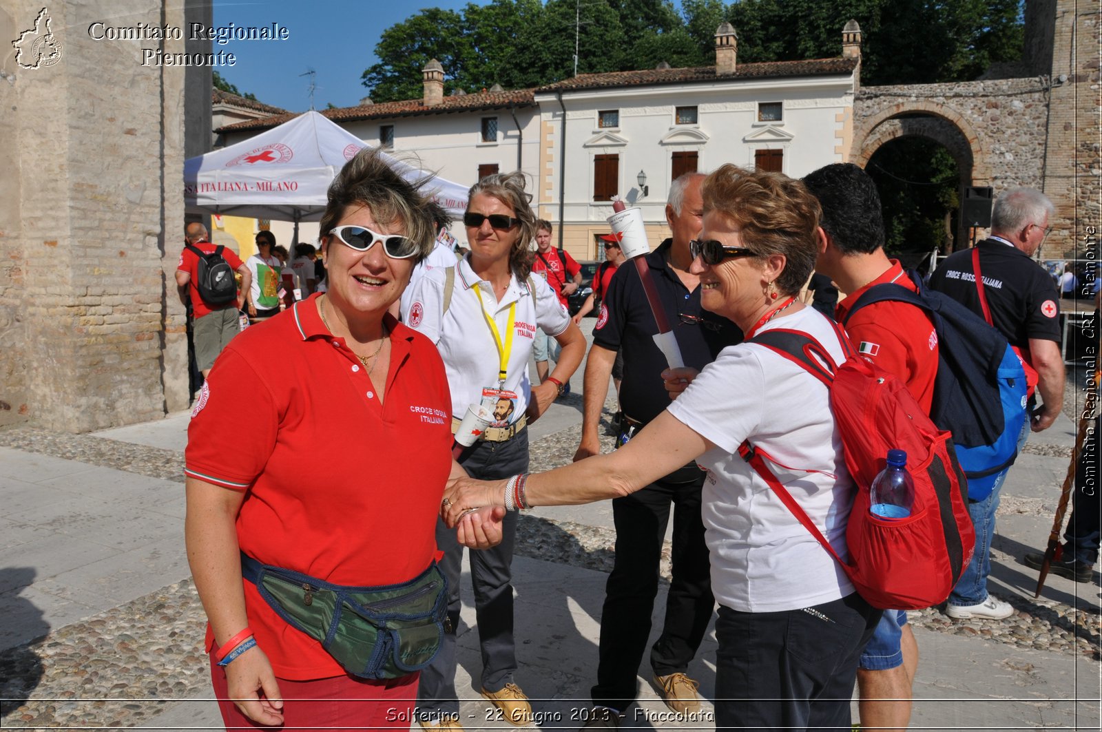 Solferino - 22 Giugno 2013 - Fiaccolata - Croce Rossa Italiana - Comitato Regionale del Piemonte