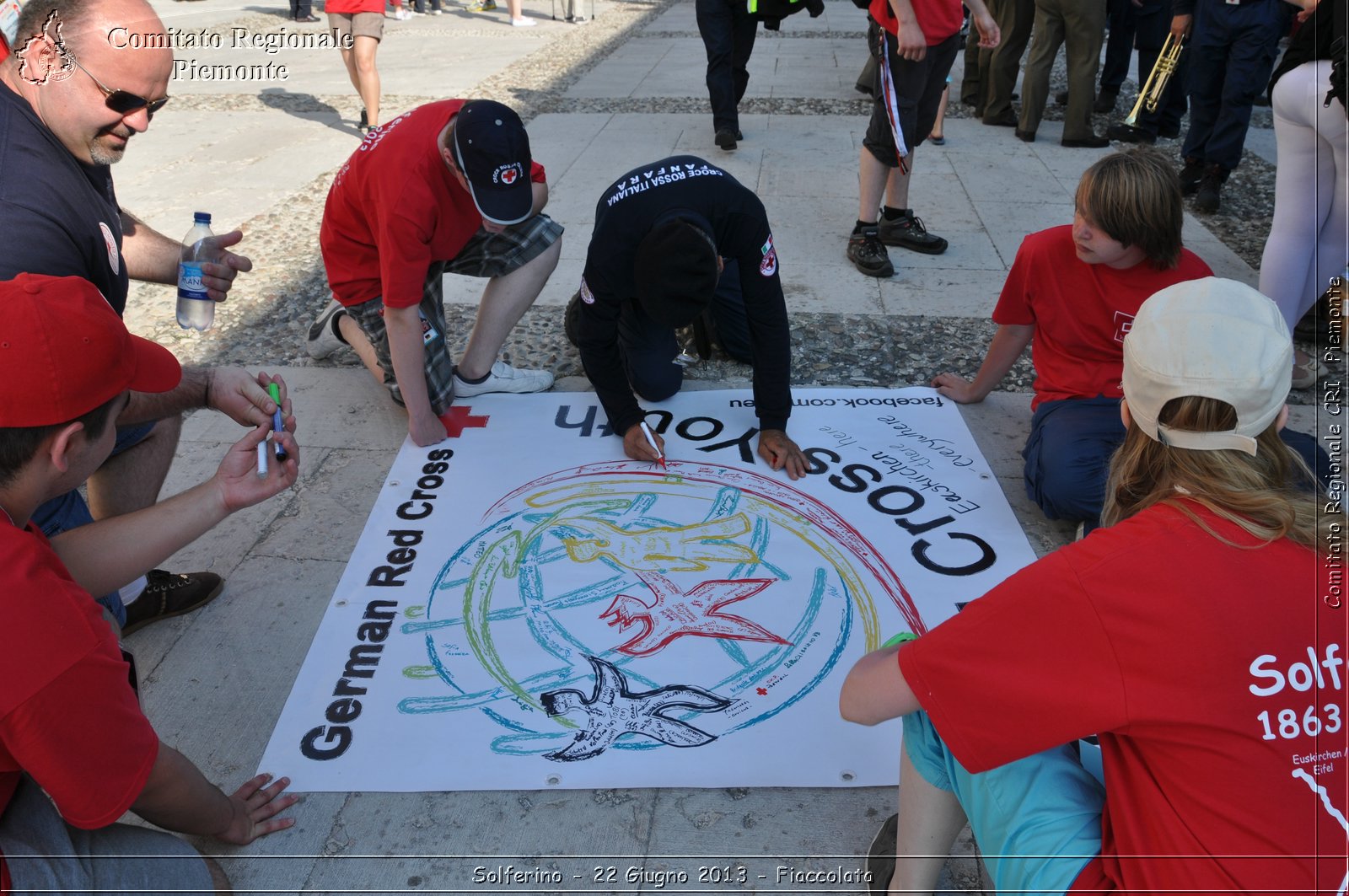 Solferino - 22 Giugno 2013 - Fiaccolata - Croce Rossa Italiana - Comitato Regionale del Piemonte