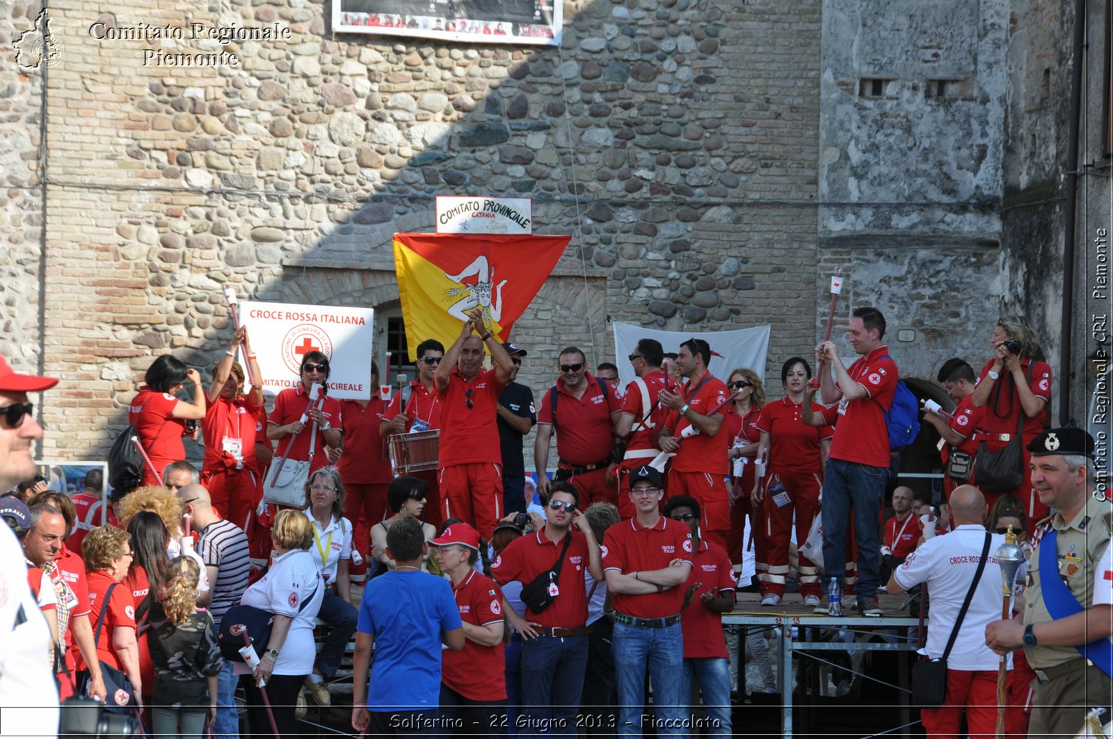 Solferino - 22 Giugno 2013 - Fiaccolata - Croce Rossa Italiana - Comitato Regionale del Piemonte