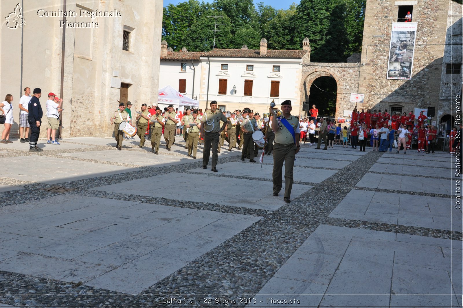 Solferino - 22 Giugno 2013 - Fiaccolata - Croce Rossa Italiana - Comitato Regionale del Piemonte