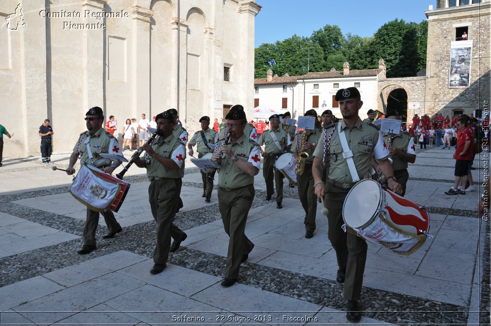 Solferino - 22 Giugno 2013 - Fiaccolata - Croce Rossa Italiana - Comitato Regionale del Piemonte