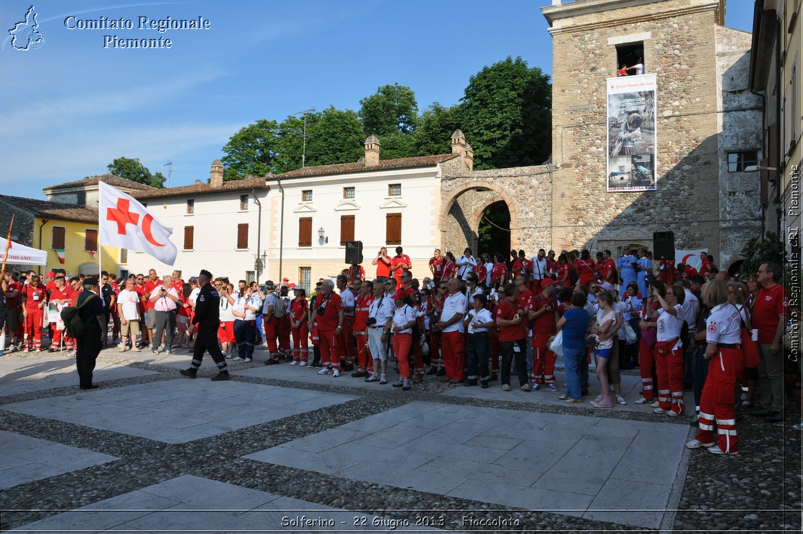 Solferino - 22 Giugno 2013 - Fiaccolata - Croce Rossa Italiana - Comitato Regionale del Piemonte