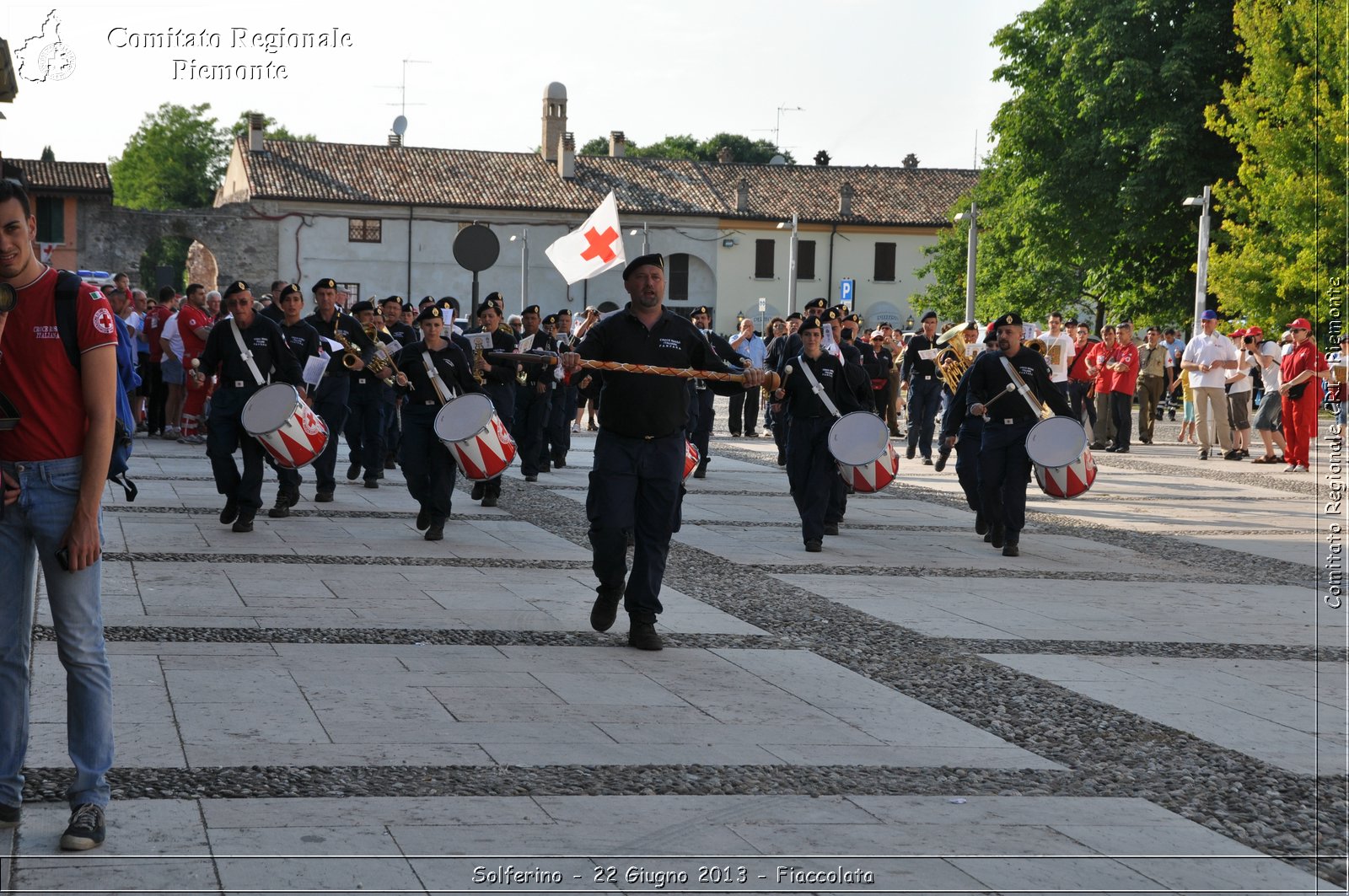 Solferino - 22 Giugno 2013 - Fiaccolata - Croce Rossa Italiana - Comitato Regionale del Piemonte