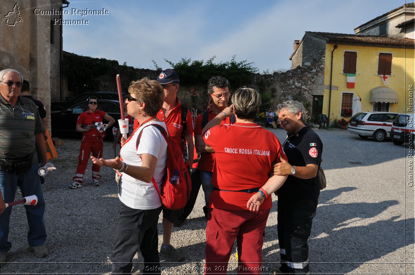 Solferino - 22 Giugno 2013 - Fiaccolata - Croce Rossa Italiana - Comitato Regionale del Piemonte