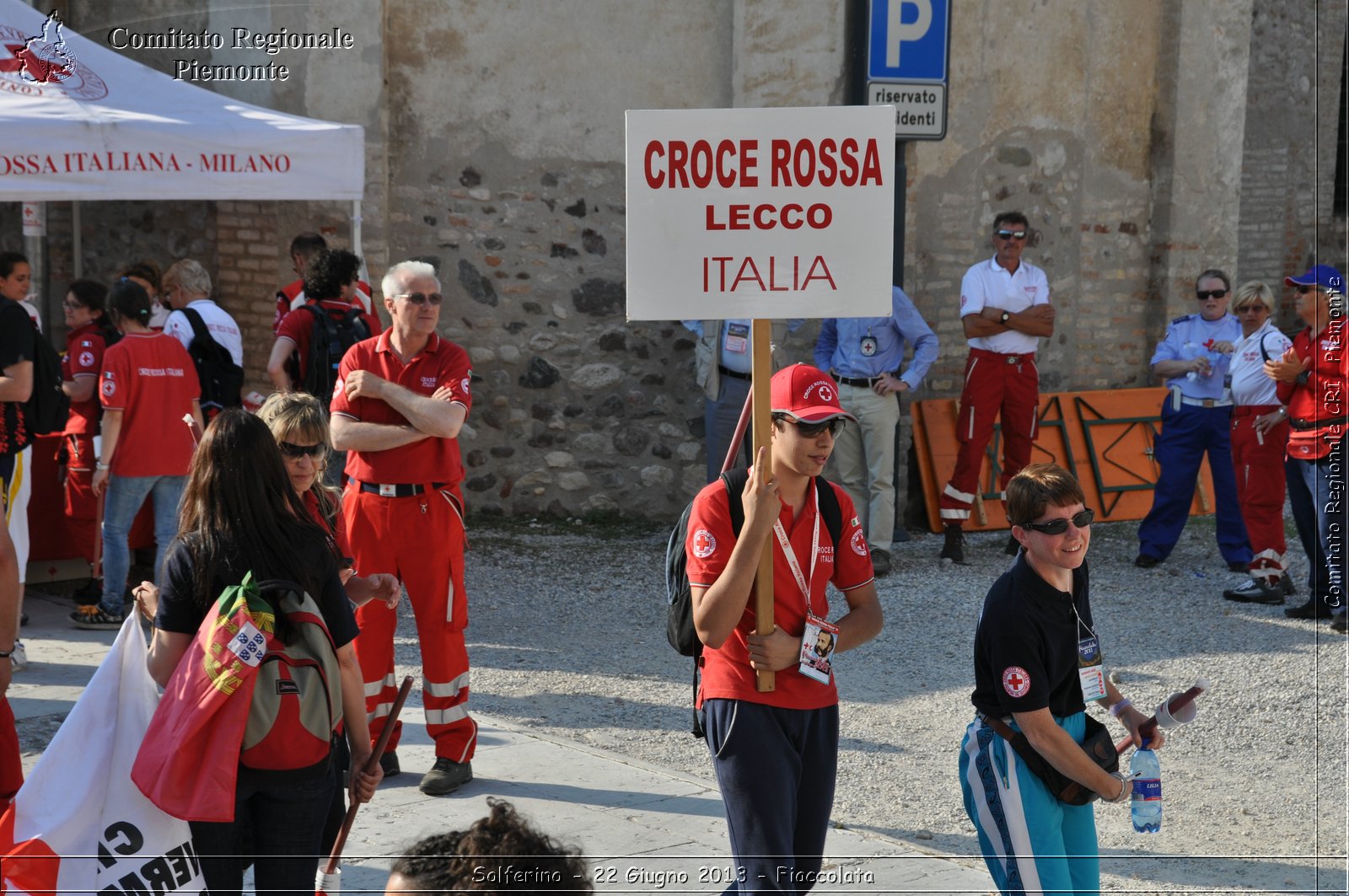 Solferino - 22 Giugno 2013 - Fiaccolata - Croce Rossa Italiana - Comitato Regionale del Piemonte