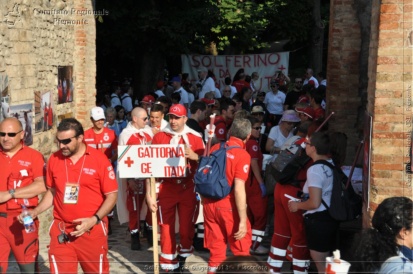 Solferino - 22 Giugno 2013 - Fiaccolata - Croce Rossa Italiana - Comitato Regionale del Piemonte