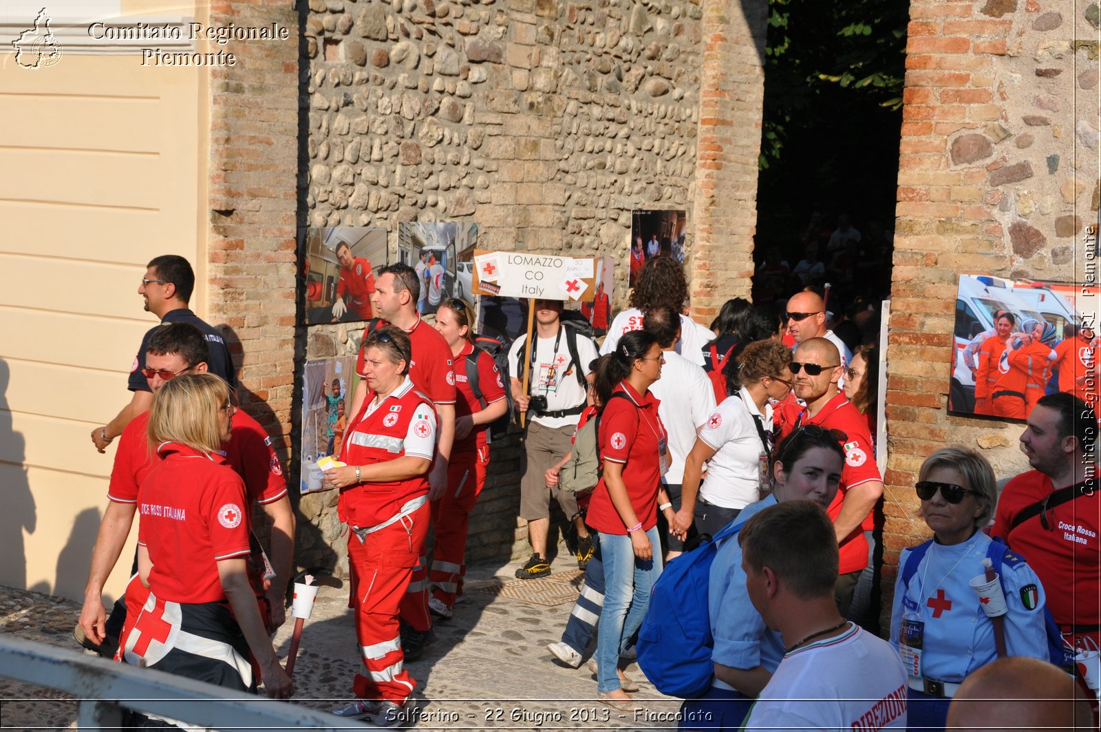 Solferino - 22 Giugno 2013 - Fiaccolata - Croce Rossa Italiana - Comitato Regionale del Piemonte