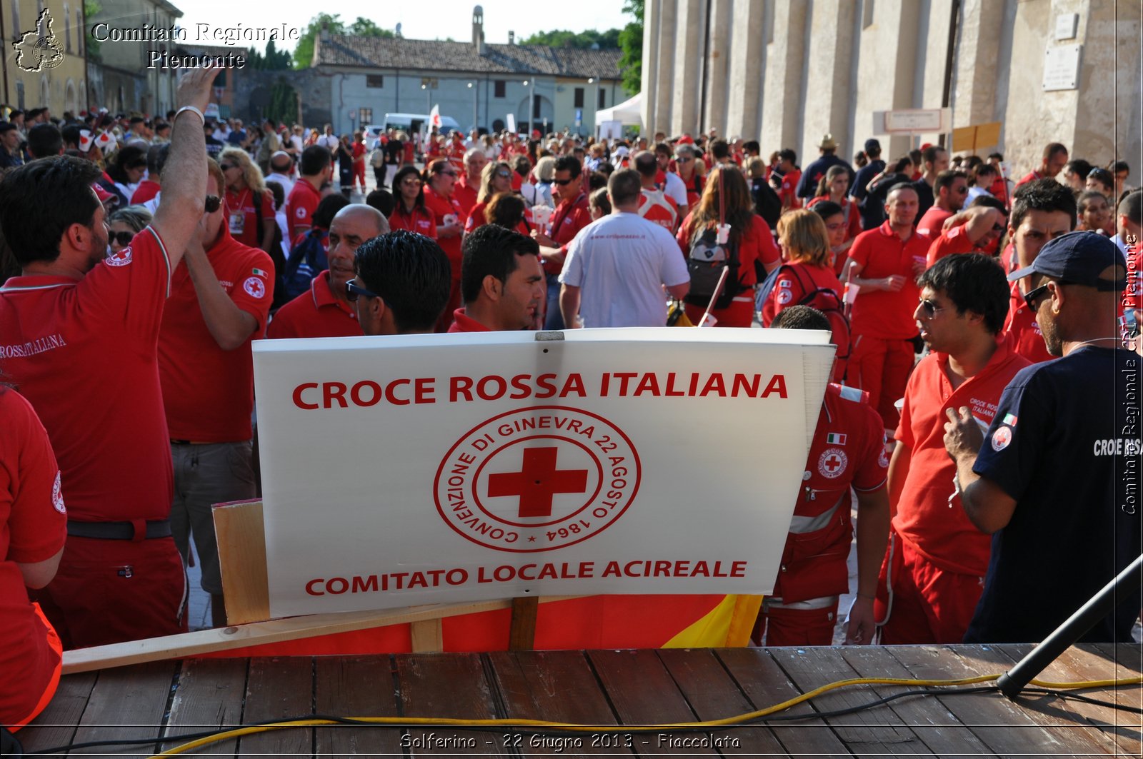 Solferino - 22 Giugno 2013 - Fiaccolata - Croce Rossa Italiana - Comitato Regionale del Piemonte