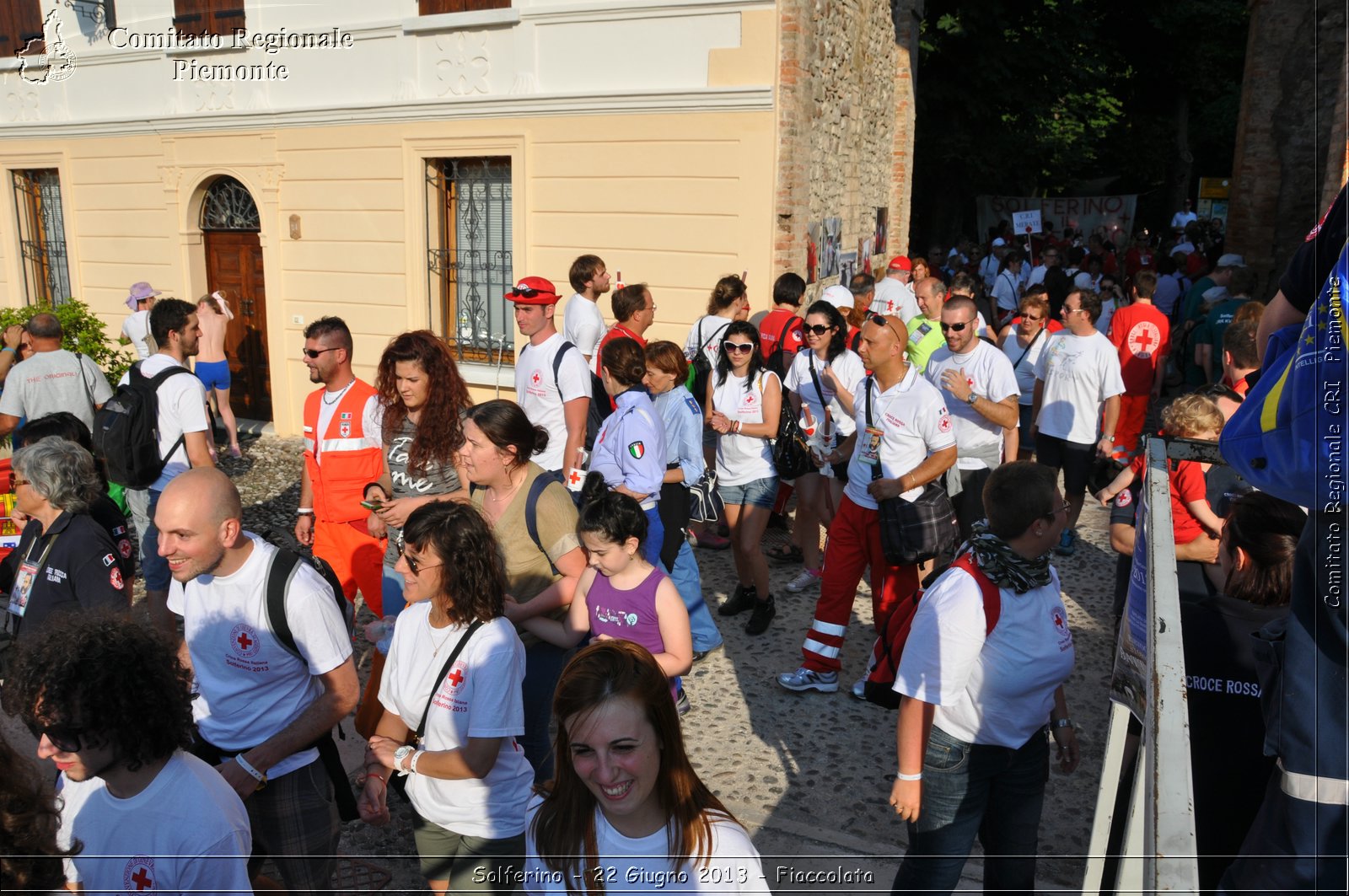 Solferino - 22 Giugno 2013 - Fiaccolata - Croce Rossa Italiana - Comitato Regionale del Piemonte