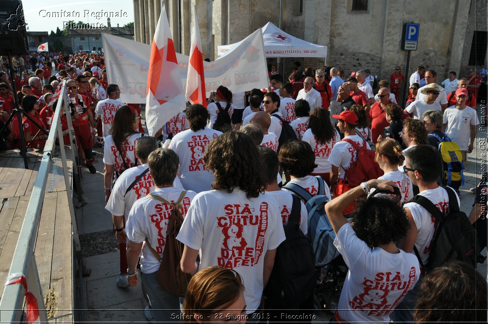 Solferino - 22 Giugno 2013 - Fiaccolata - Croce Rossa Italiana - Comitato Regionale del Piemonte