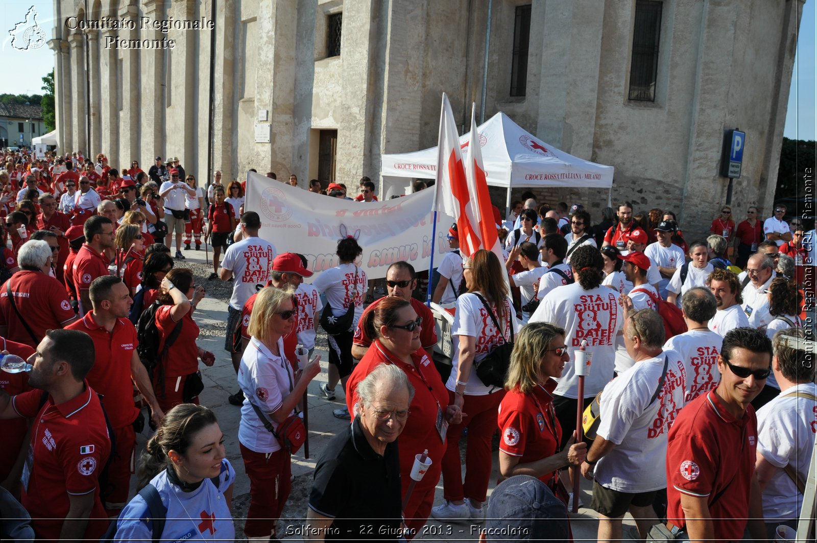 Solferino - 22 Giugno 2013 - Fiaccolata - Croce Rossa Italiana - Comitato Regionale del Piemonte