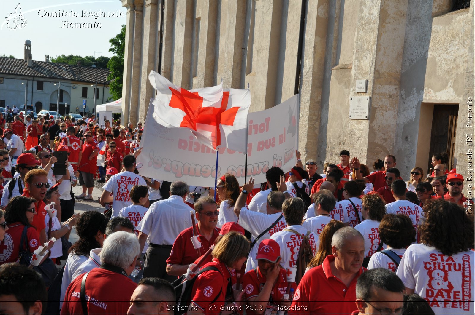 Solferino - 22 Giugno 2013 - Fiaccolata - Croce Rossa Italiana - Comitato Regionale del Piemonte