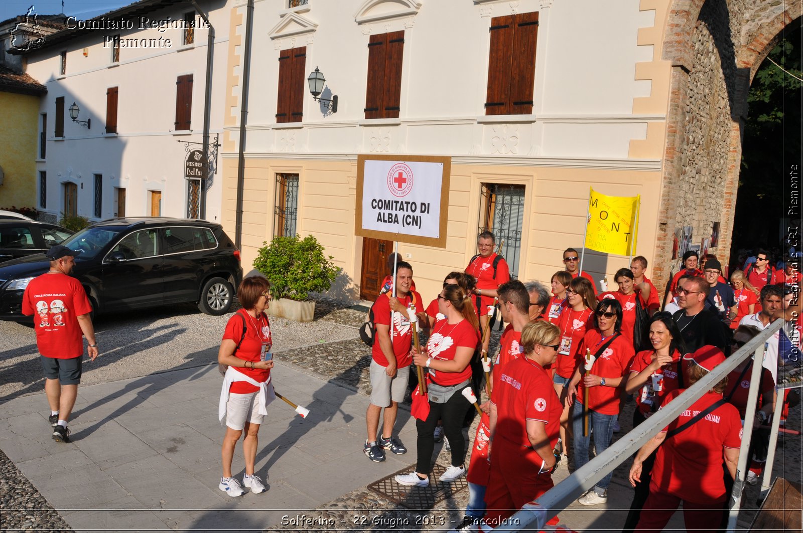 Solferino - 22 Giugno 2013 - Fiaccolata - Croce Rossa Italiana - Comitato Regionale del Piemonte