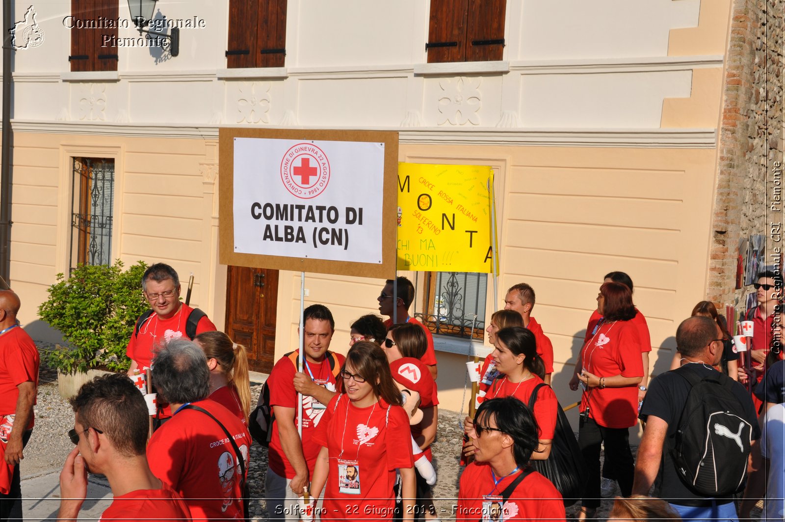 Solferino - 22 Giugno 2013 - Fiaccolata - Croce Rossa Italiana - Comitato Regionale del Piemonte