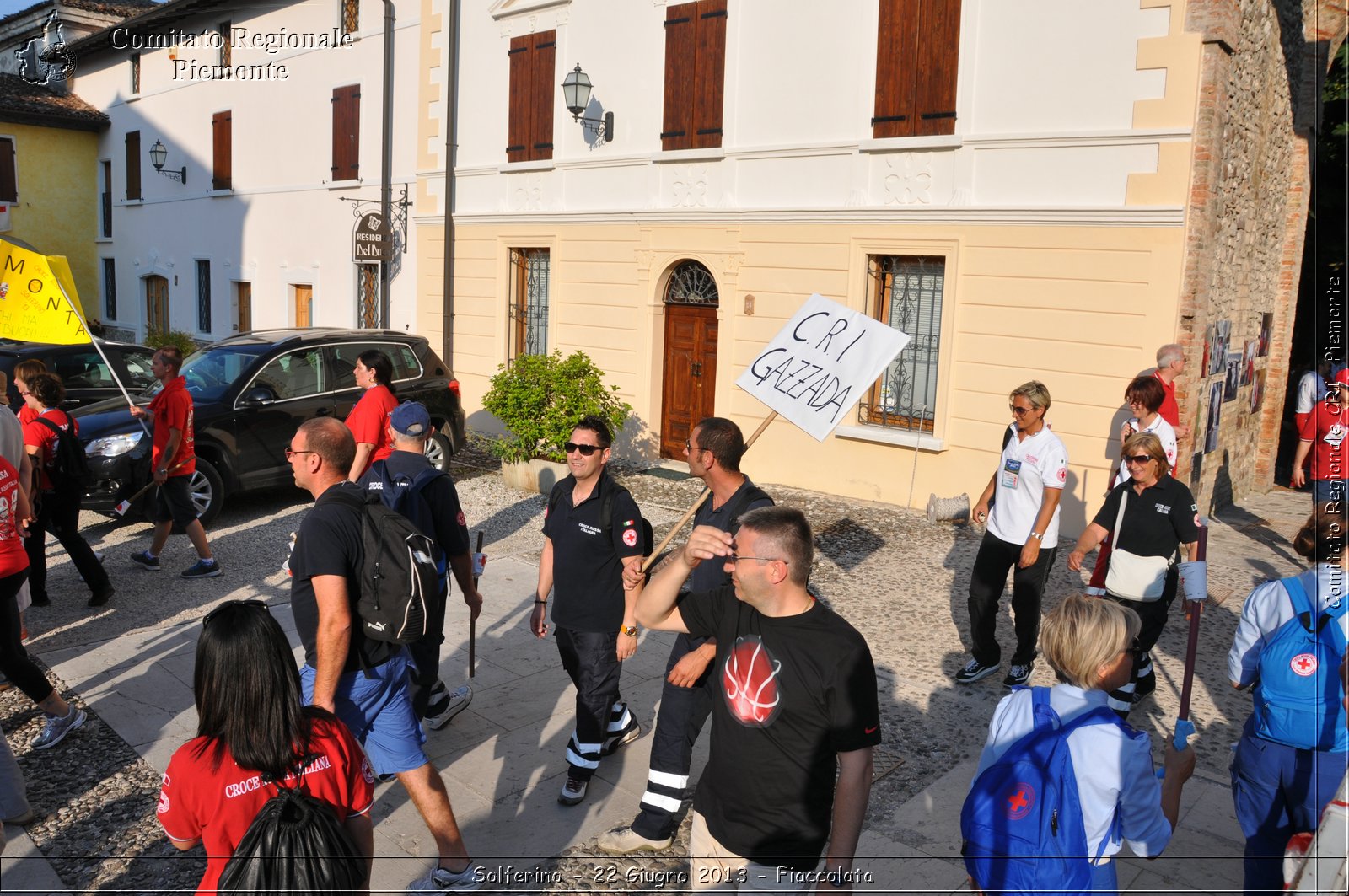 Solferino - 22 Giugno 2013 - Fiaccolata - Croce Rossa Italiana - Comitato Regionale del Piemonte