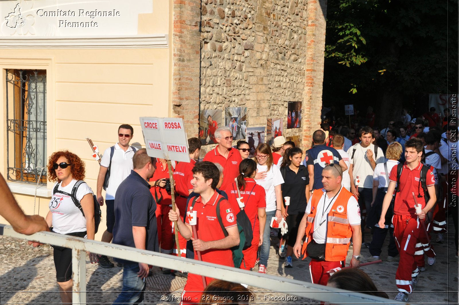 Solferino - 22 Giugno 2013 - Fiaccolata - Croce Rossa Italiana - Comitato Regionale del Piemonte