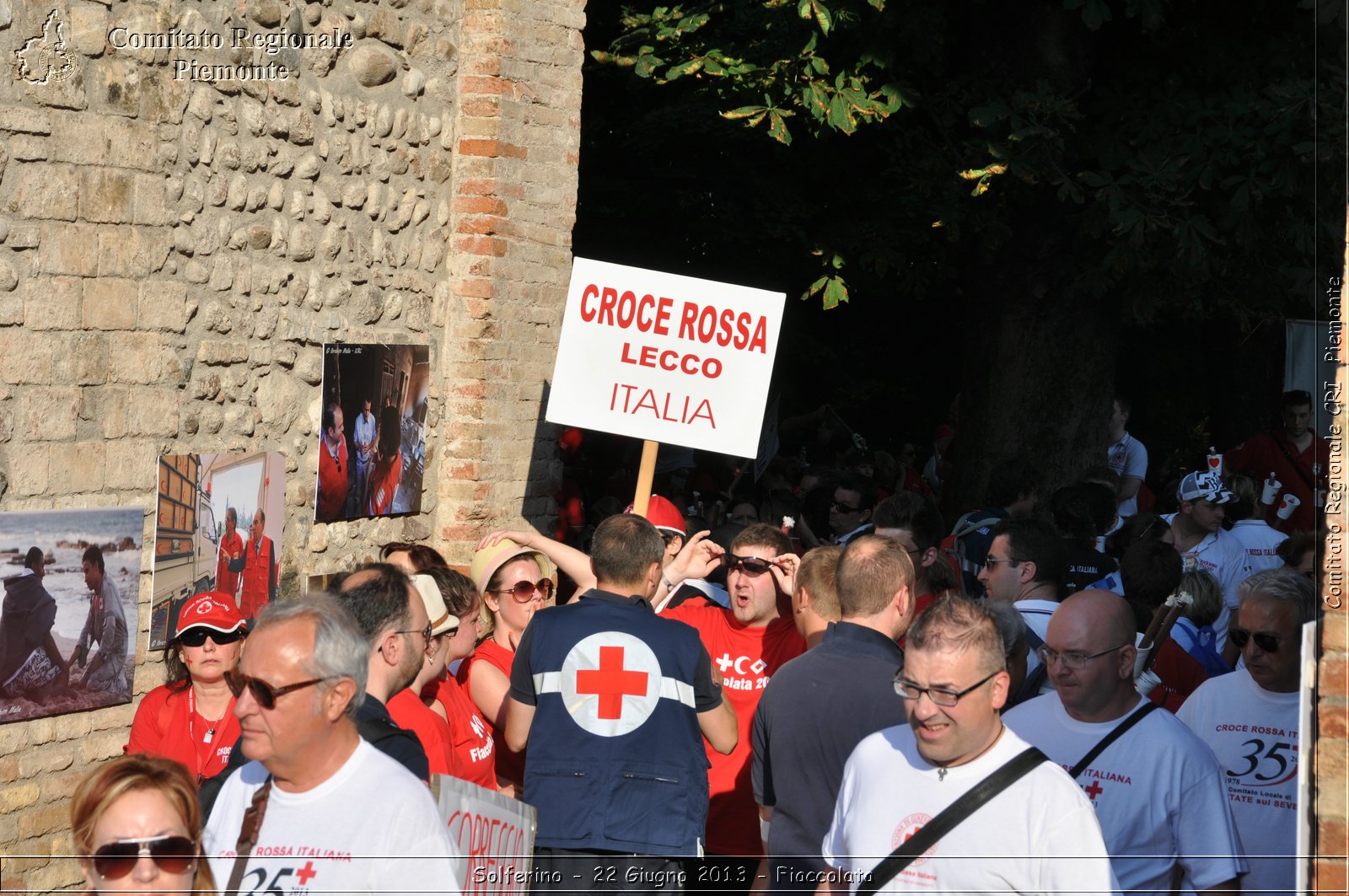 Solferino - 22 Giugno 2013 - Fiaccolata - Croce Rossa Italiana - Comitato Regionale del Piemonte