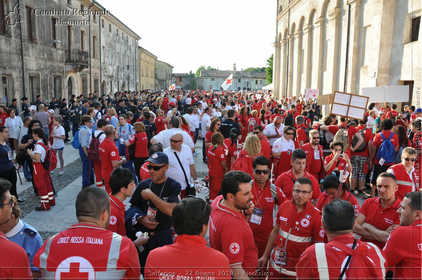 Solferino - 22 Giugno 2013 - Fiaccolata - Croce Rossa Italiana - Comitato Regionale del Piemonte