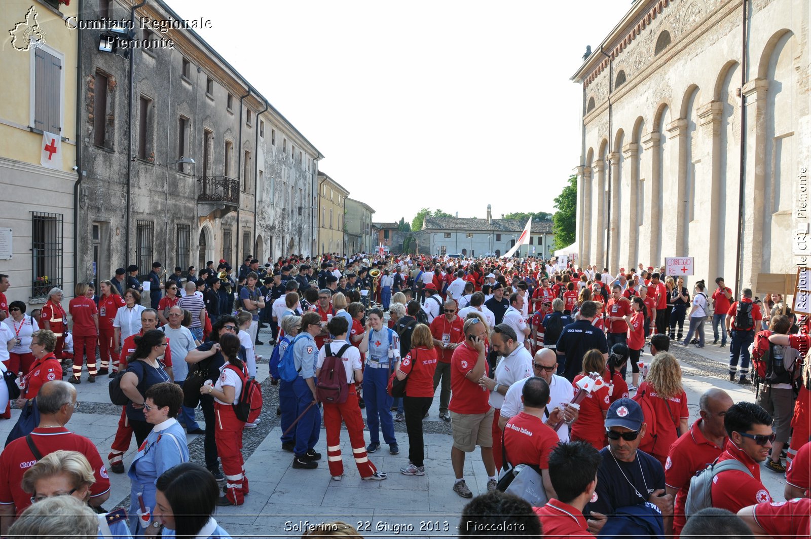 Solferino - 22 Giugno 2013 - Fiaccolata - Croce Rossa Italiana - Comitato Regionale del Piemonte