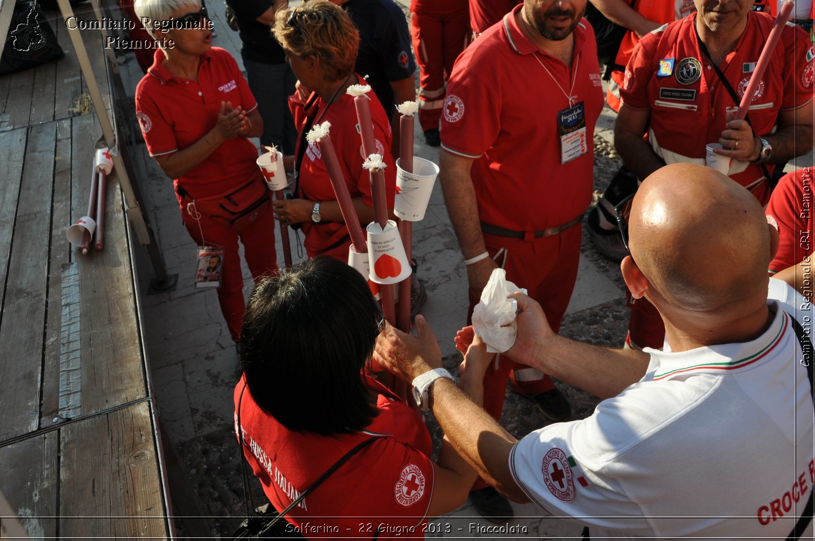 Solferino - 22 Giugno 2013 - Fiaccolata - Croce Rossa Italiana - Comitato Regionale del Piemonte