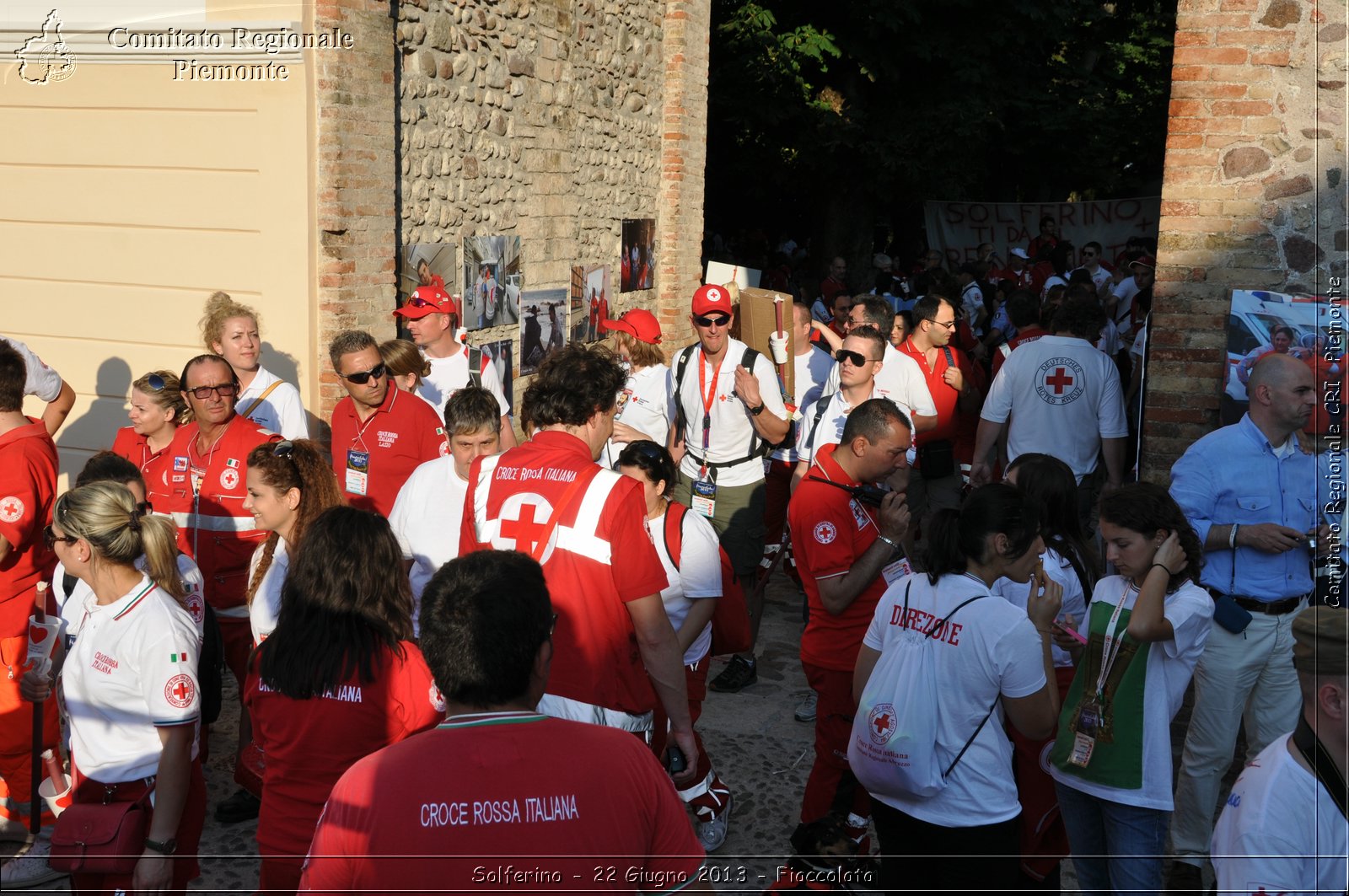 Solferino - 22 Giugno 2013 - Fiaccolata - Croce Rossa Italiana - Comitato Regionale del Piemonte