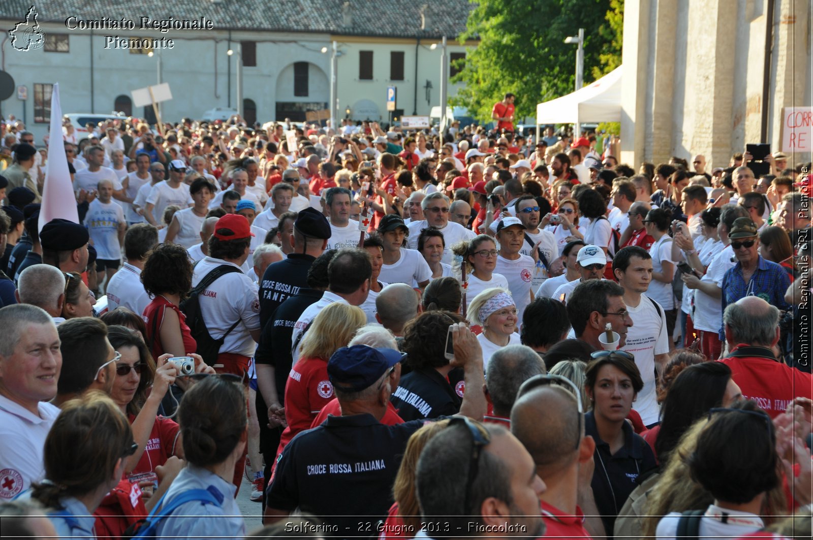 Solferino - 22 Giugno 2013 - Fiaccolata - Croce Rossa Italiana - Comitato Regionale del Piemonte