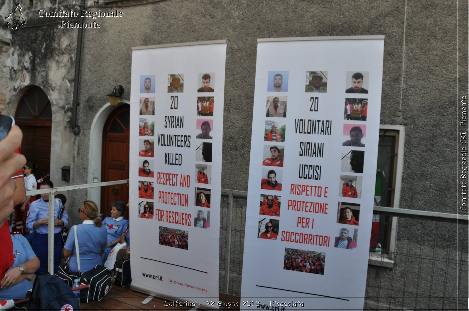 Solferino - 22 Giugno 2013 - Fiaccolata - Croce Rossa Italiana - Comitato Regionale del Piemonte