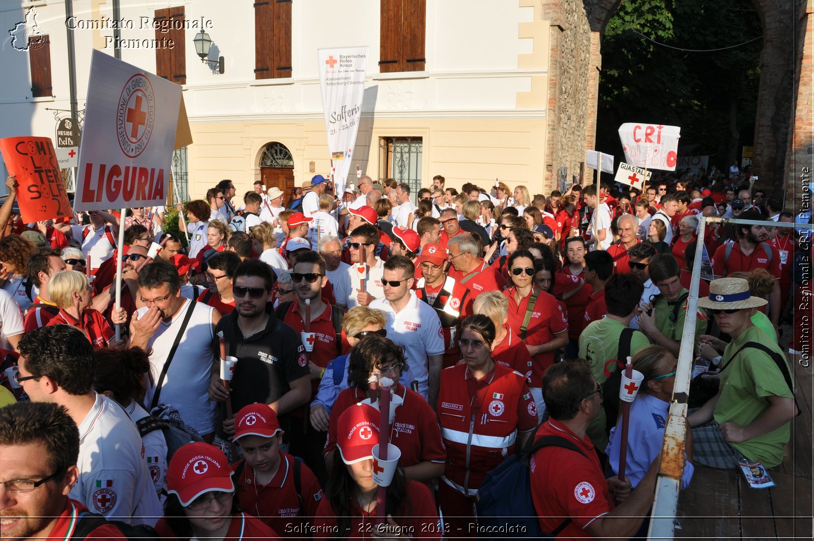 Solferino - 22 Giugno 2013 - Fiaccolata - Croce Rossa Italiana - Comitato Regionale del Piemonte