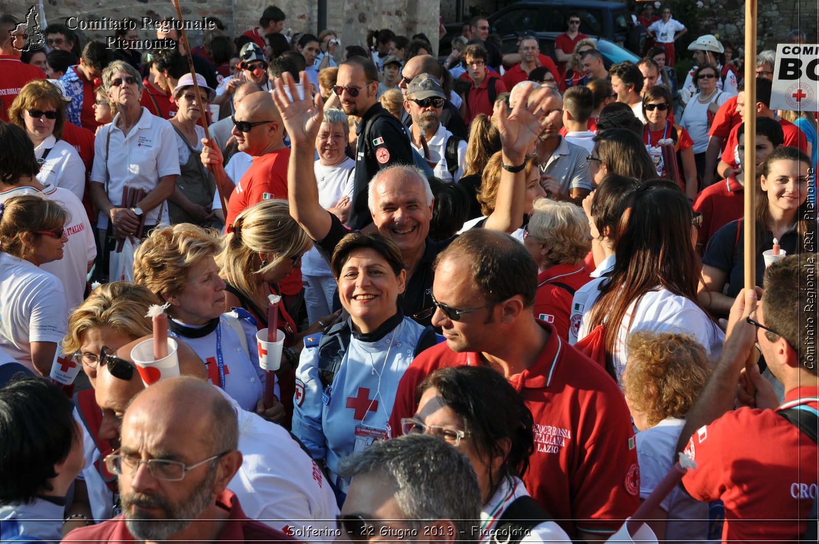 Solferino - 22 Giugno 2013 - Fiaccolata - Croce Rossa Italiana - Comitato Regionale del Piemonte