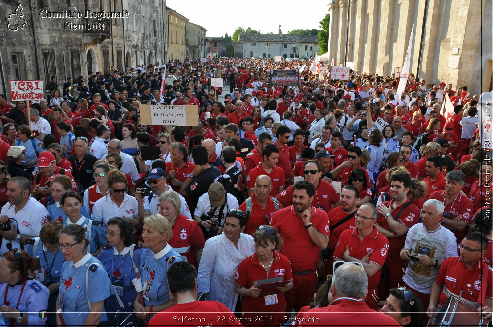 Solferino - 22 Giugno 2013 - Fiaccolata - Croce Rossa Italiana - Comitato Regionale del Piemonte