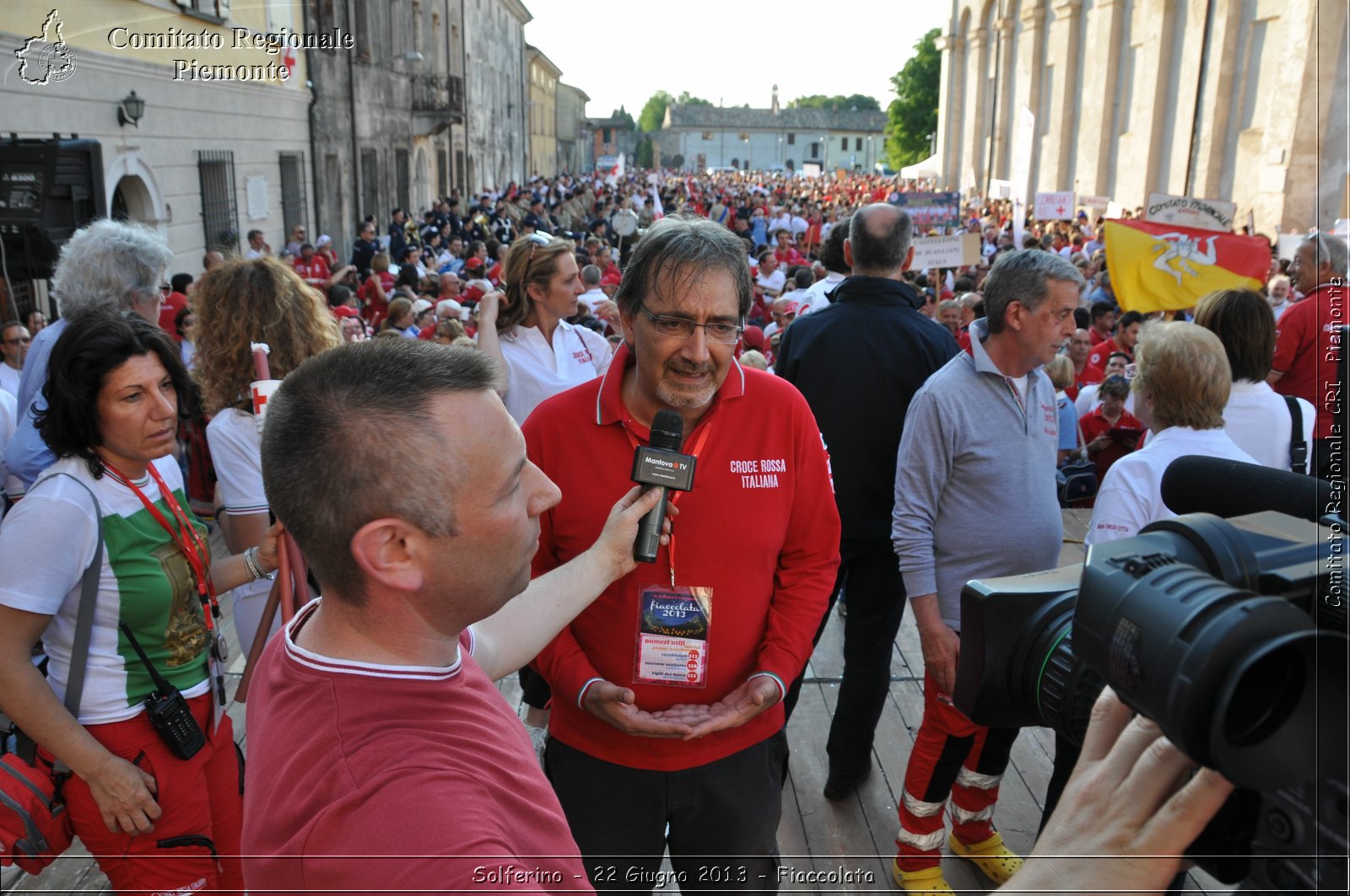 Solferino - 22 Giugno 2013 - Fiaccolata - Croce Rossa Italiana - Comitato Regionale del Piemonte