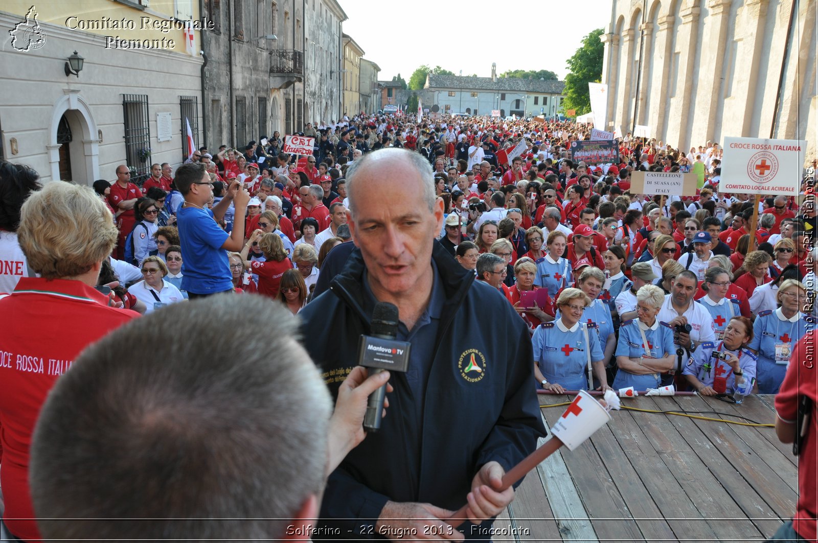 Solferino - 22 Giugno 2013 - Fiaccolata - Croce Rossa Italiana - Comitato Regionale del Piemonte