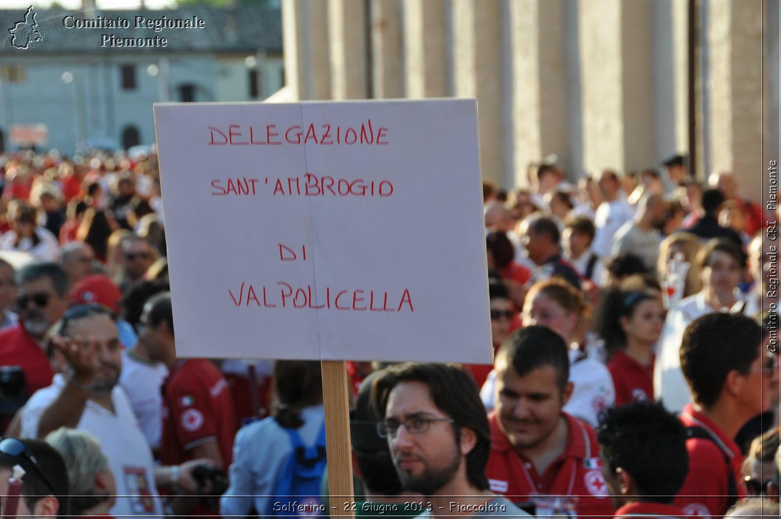 Solferino - 22 Giugno 2013 - Fiaccolata - Croce Rossa Italiana - Comitato Regionale del Piemonte