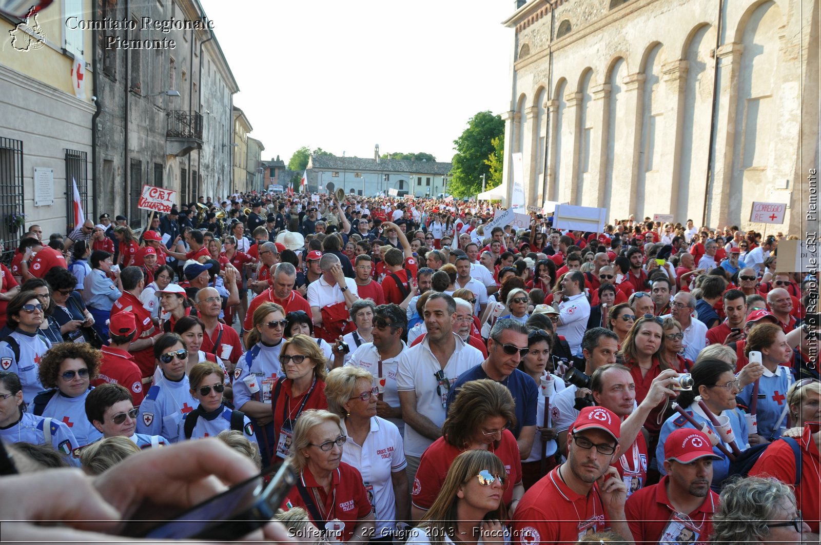 Solferino - 22 Giugno 2013 - Fiaccolata - Croce Rossa Italiana - Comitato Regionale del Piemonte