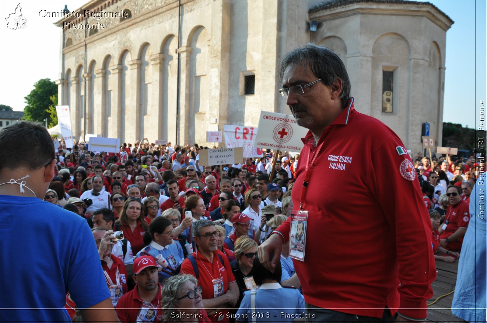 Solferino - 22 Giugno 2013 - Fiaccolata - Croce Rossa Italiana - Comitato Regionale del Piemonte